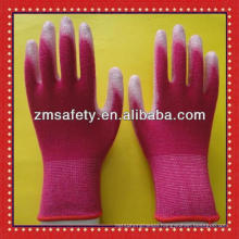 Bamboo Fiber PU Coated Garden Gloves